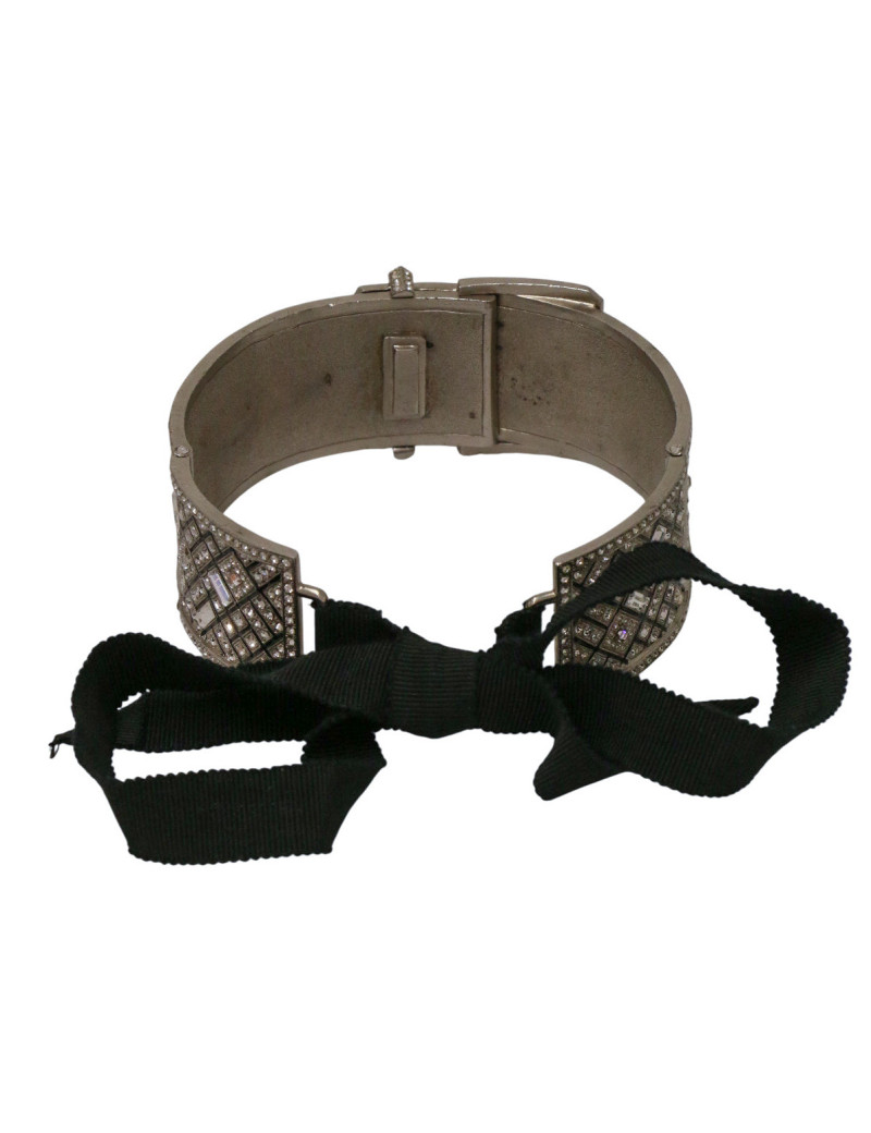 Collier ras de cou Chanel boucle sertie