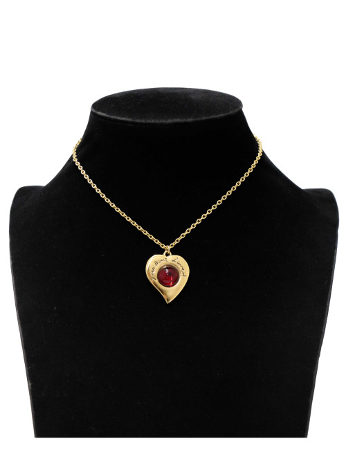 Collier YSL SAINT LAURENT Coeur doré