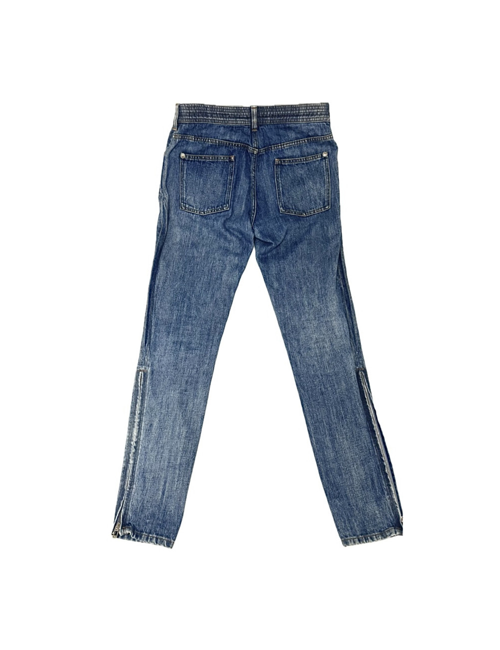 Pantalon Paris Dallas CHANEL T 40 denim bleu