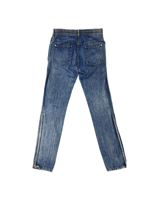 Pantalon Paris Dallas CHANEL T 40 denim bleu