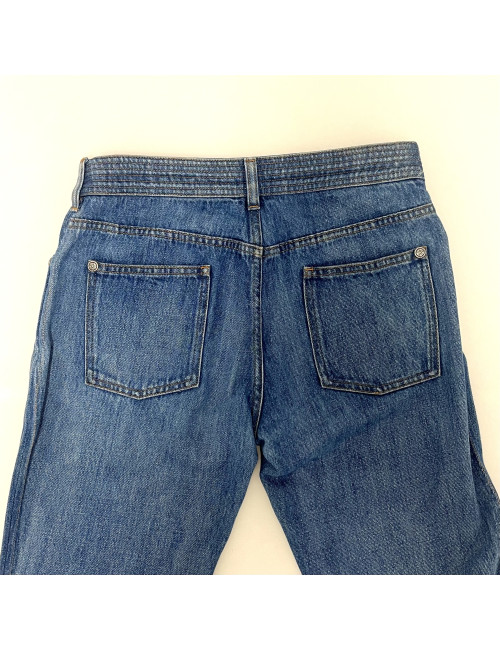 Pantalon Paris Dallas CHANEL T 40 denim bleu