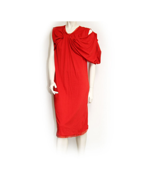 LANVIN dress coral