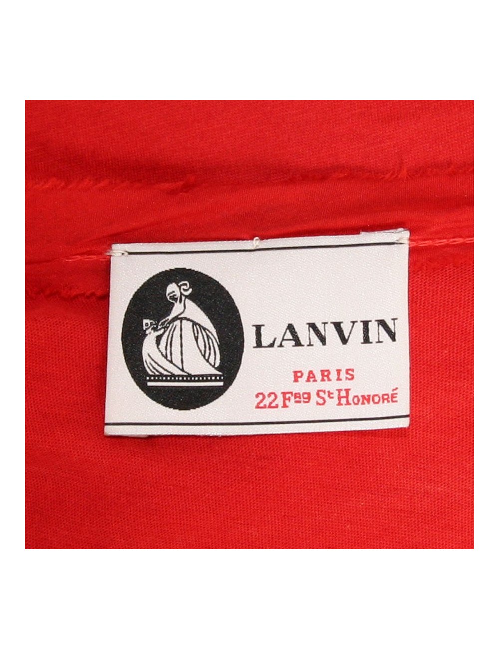 LANVIN dress coral