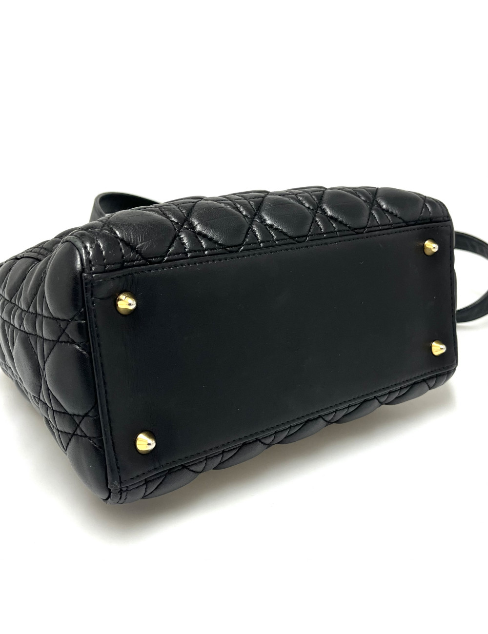 Sac Lady D CHRISTIAN DIOR noir bandoulière