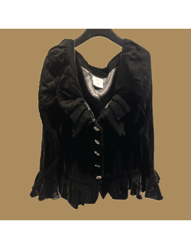 Veste YSL velours rive gauche T42 2