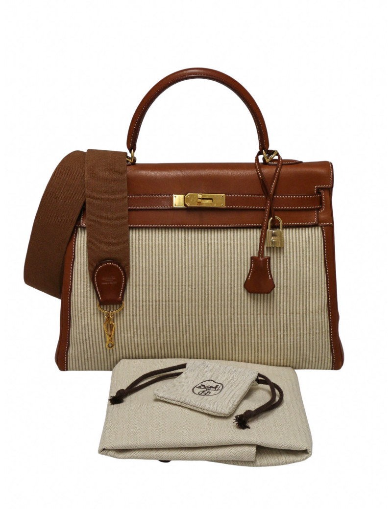 Kelly 35 crinoline Hermès cuir barenia