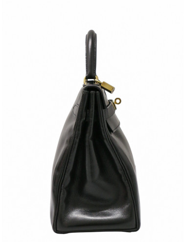 Hermès Kelly 32 box noir Vintage bandoulière 2