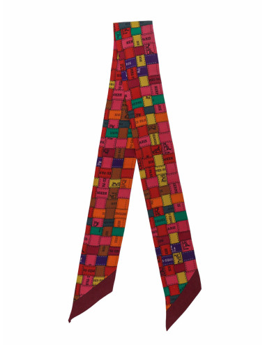 Twilly Hermès Bolduc multicolore