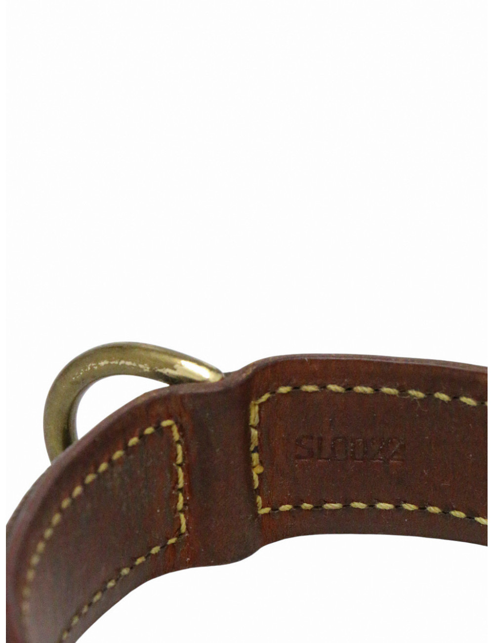 Collier pour chien Louis Vuitton Baxter toile Monogram