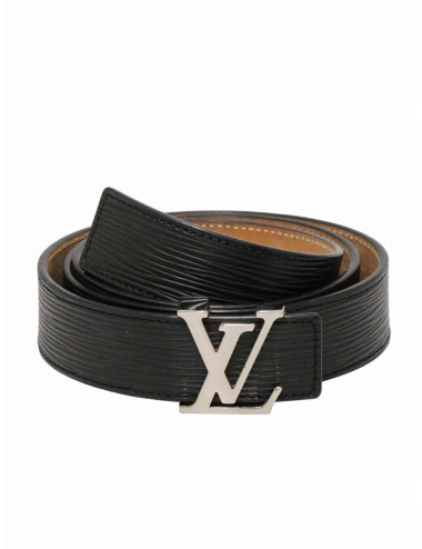Ceinture LOUIS VUITTON T90cuir épi noir