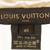 Robe LOUIS VUITTON en satin couleur nude