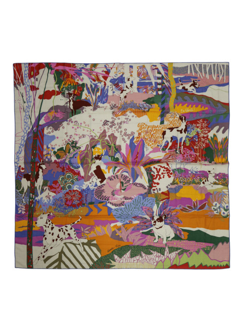 Châle Hermès 140 En Liberté