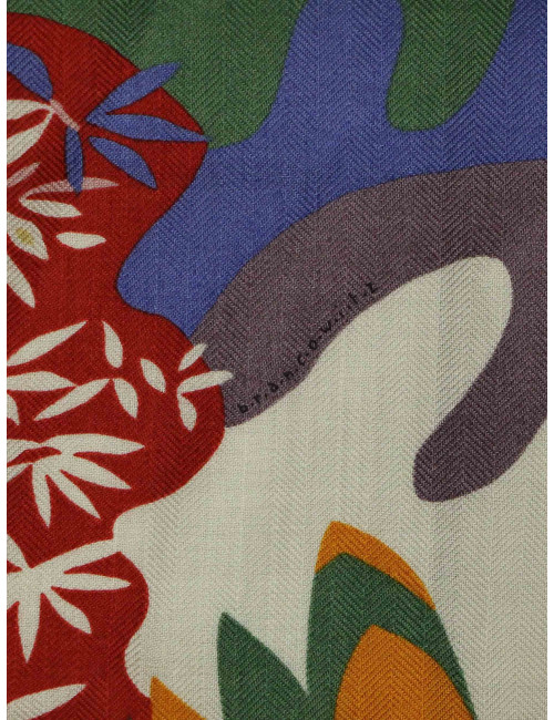 Châle Hermès 140 En Liberté