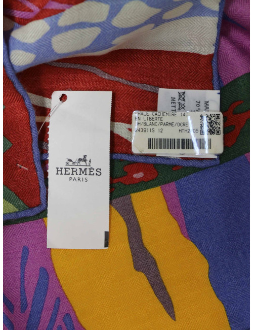 Châle Hermès 140 En Liberté