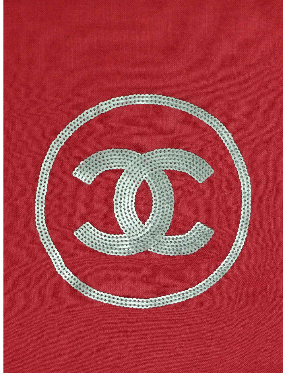 Foulard Chanel fuchsia