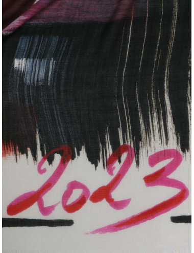 Grand châle Chanel 100% cachemire 2