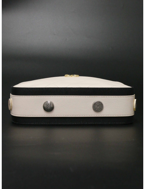 Caméra Chanel cuir d'agneau bicolore