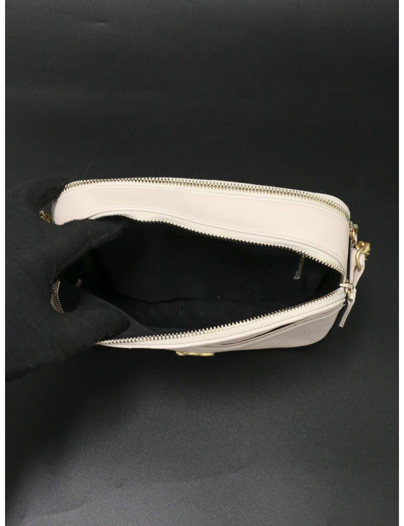 Caméra Chanel cuir d'agneau bicolore