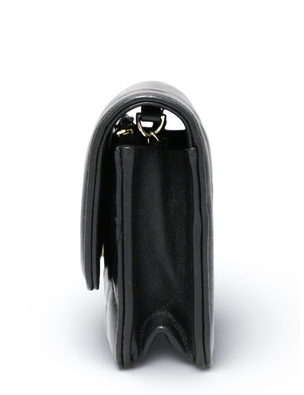 Mini sac Chanel cuir d'agneau matelassé