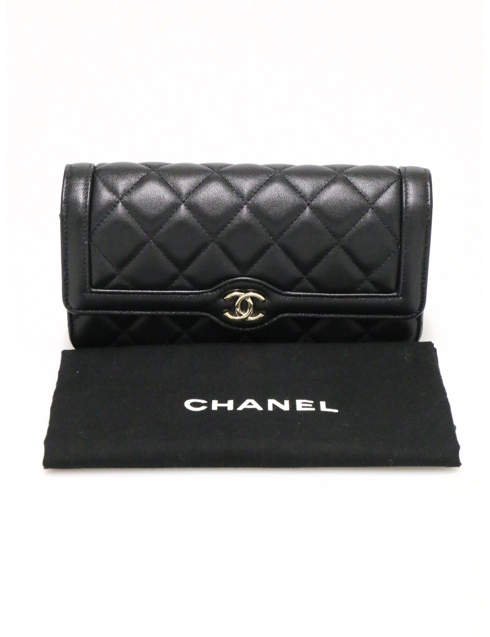 Mini sac Chanel cuir d'agneau matelassé