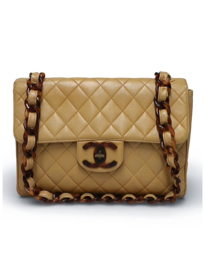 Vintage sac Chanel beige