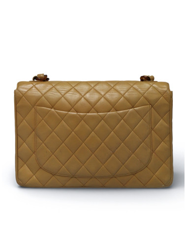 Vintage sac Chanel beige 2