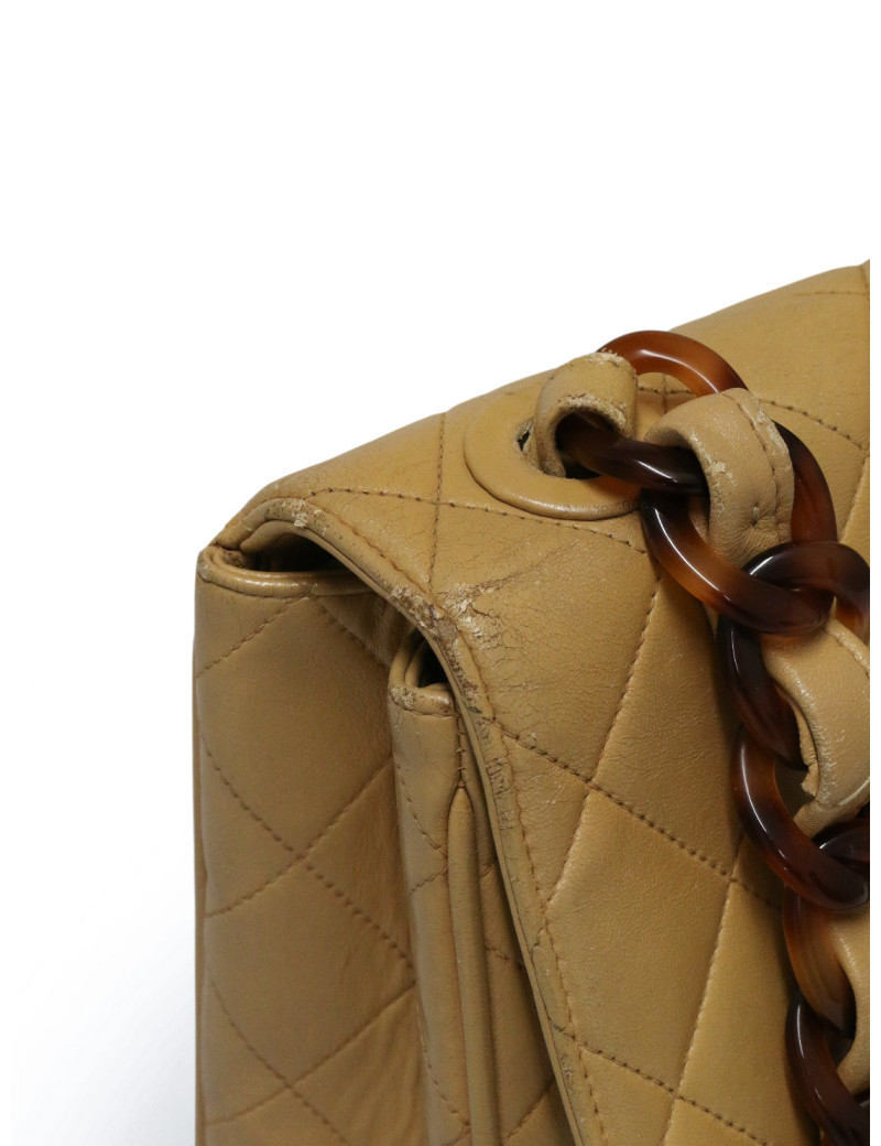 Vintage sac Chanel beige