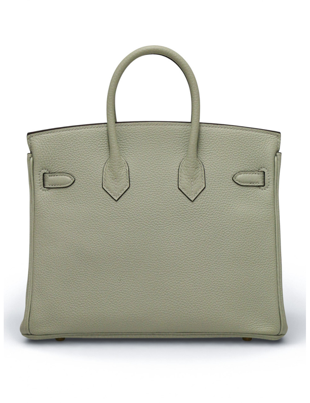 Birkin 25 togo gris névé bijouterie dorée