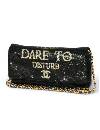 Sac Chanel Dare to disturb sequins noirs