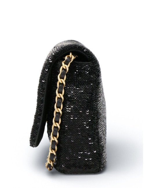 Sac Chanel Dare to disturb sequins noirs