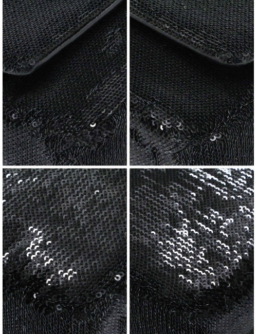 Sac Chanel Dare to disturb sequins noirs