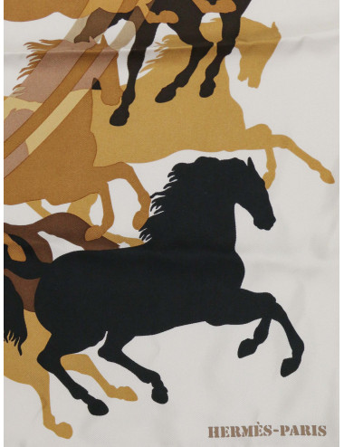 Carré Hermès 90 Exlibris en camouflage 2