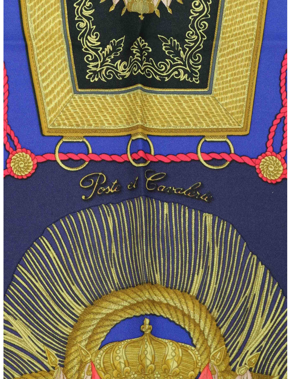 Carré HERMES Poste et Cavalerie