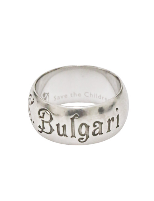 Bague BULGARI 125 years anniversary argent