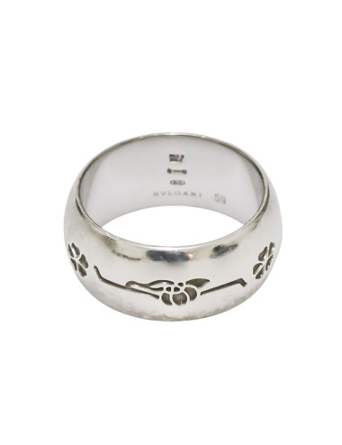 Bague BULGARI 125 years anniversary argent 2