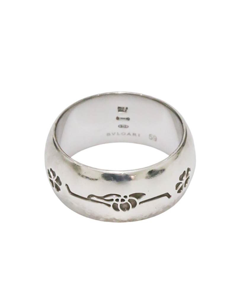 Bague BULGARI 125 years anniversary argent
