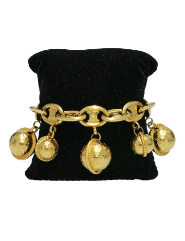 Bracelet CELINE Triomphe breloques Vintage 2