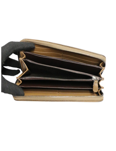 Portefeuille Bottega Veneta cuir tressé zippé 2