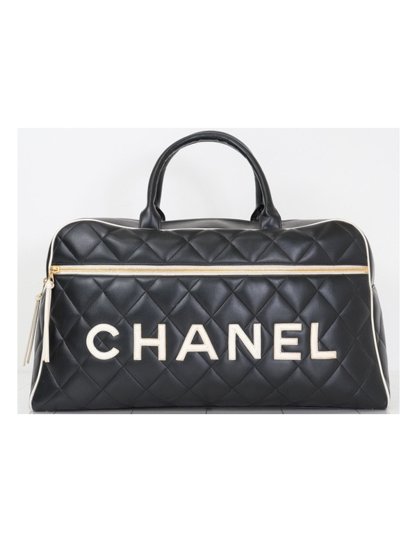 Sac à main Boston en cuir Chanel