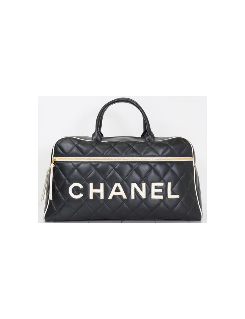 Sac à main Boston en cuir Chanel