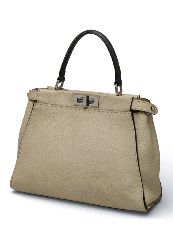 Sac Peekaboo Fendi bicolore