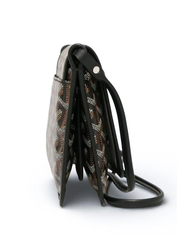 Pochette plumet toile noire Goyard