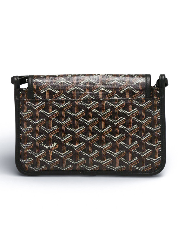 Pochette plumet toile noire Goyard