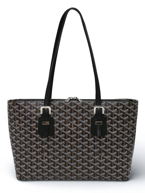 Sac Marie Galante toile noire Goyard 2