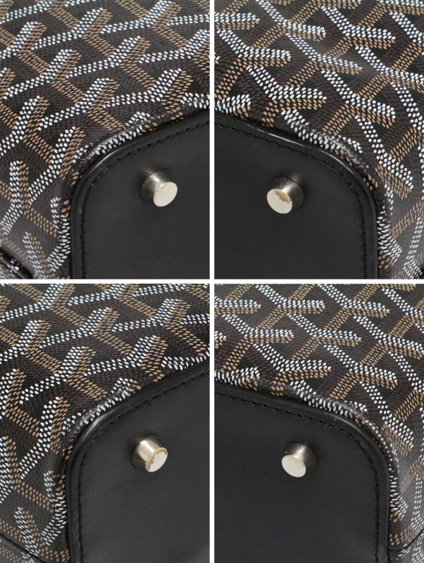 Sac Marie Galante toile noire Goyard