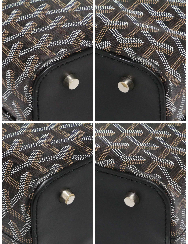 Sac Marie Galante toile noire Goyard