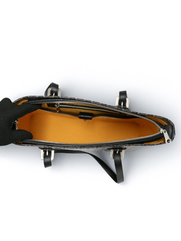 Sac Marie Galante toile noire Goyard