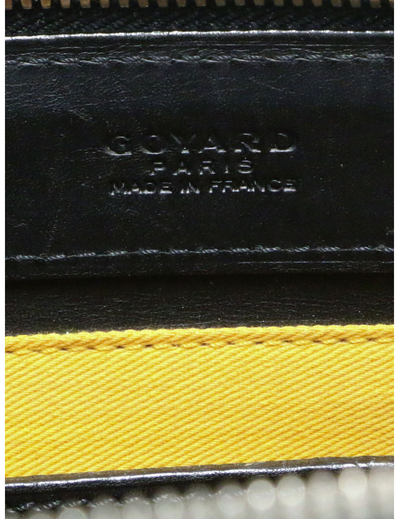 Sac Marie Galante toile noire Goyard