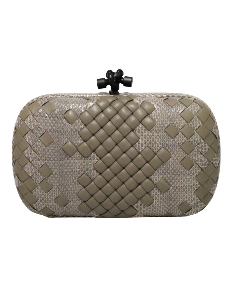 Minaudière BOTTEGA VENETA Knot cuir lézard