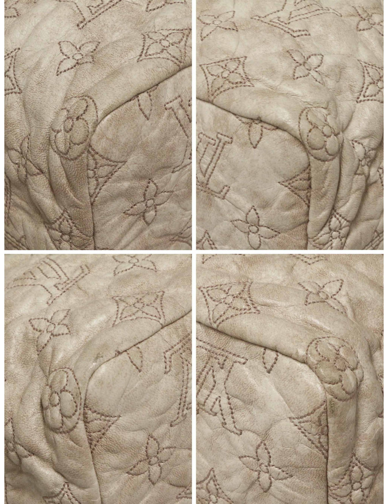 Sac Olympe Louis Vuitton Série limitée cuir embossé